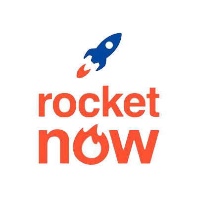 ロケットナウ（Rocketnow）公式ロゴ｜和歌山県の配達員紹介コードVQCAZ0CNで最大9,000円
